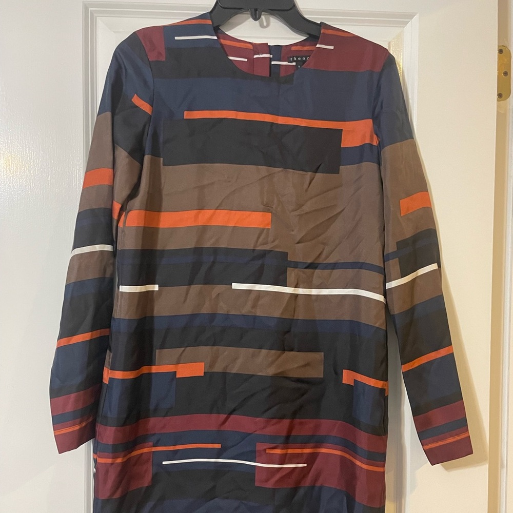 Theory silk dress